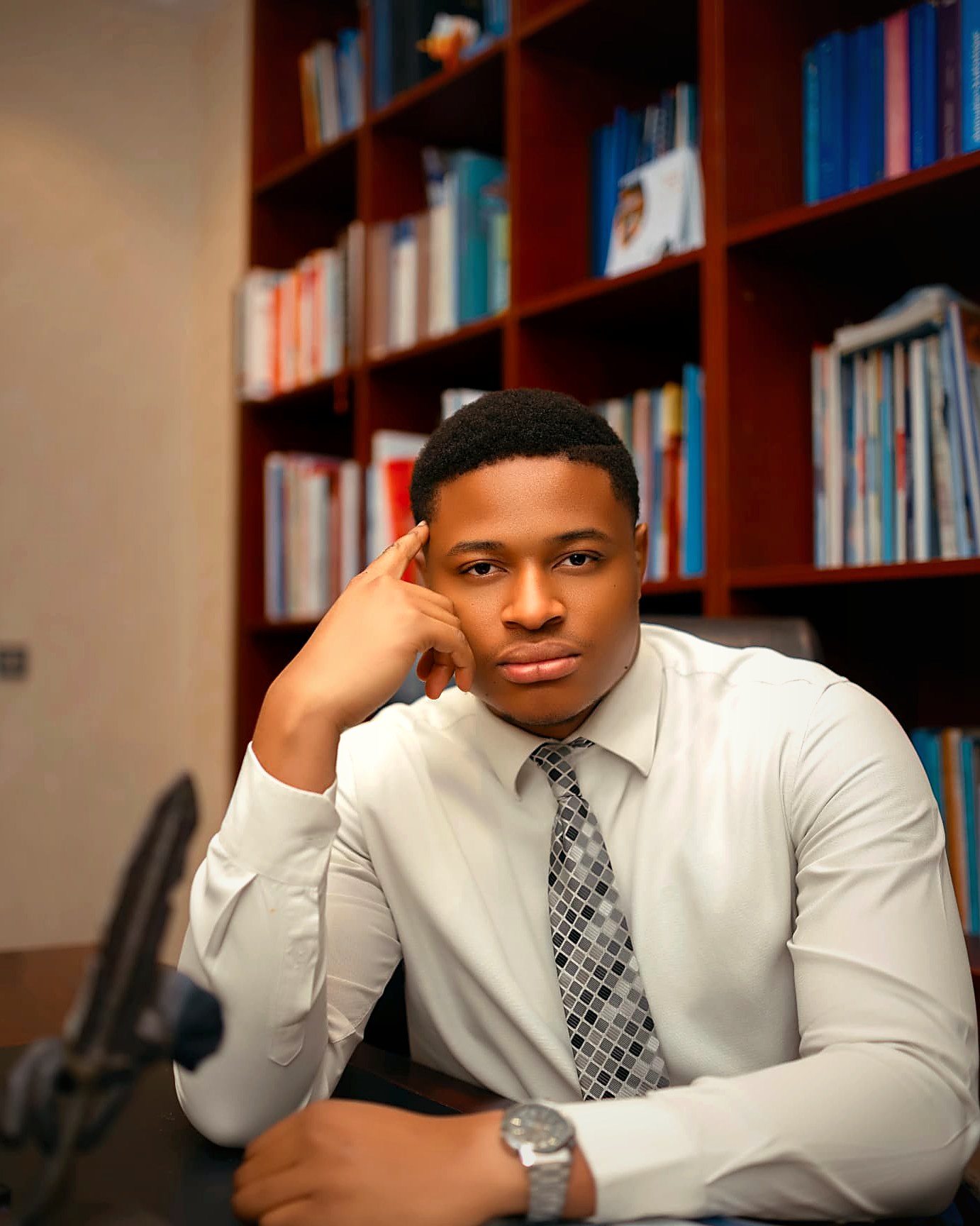 Portrait du Président Fondateur de Nkitani ASBL